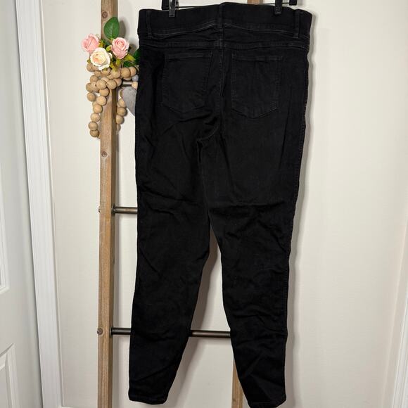 Spanx Black Denim Jeggings Pull On Size X Large - Picture 5 of 10
